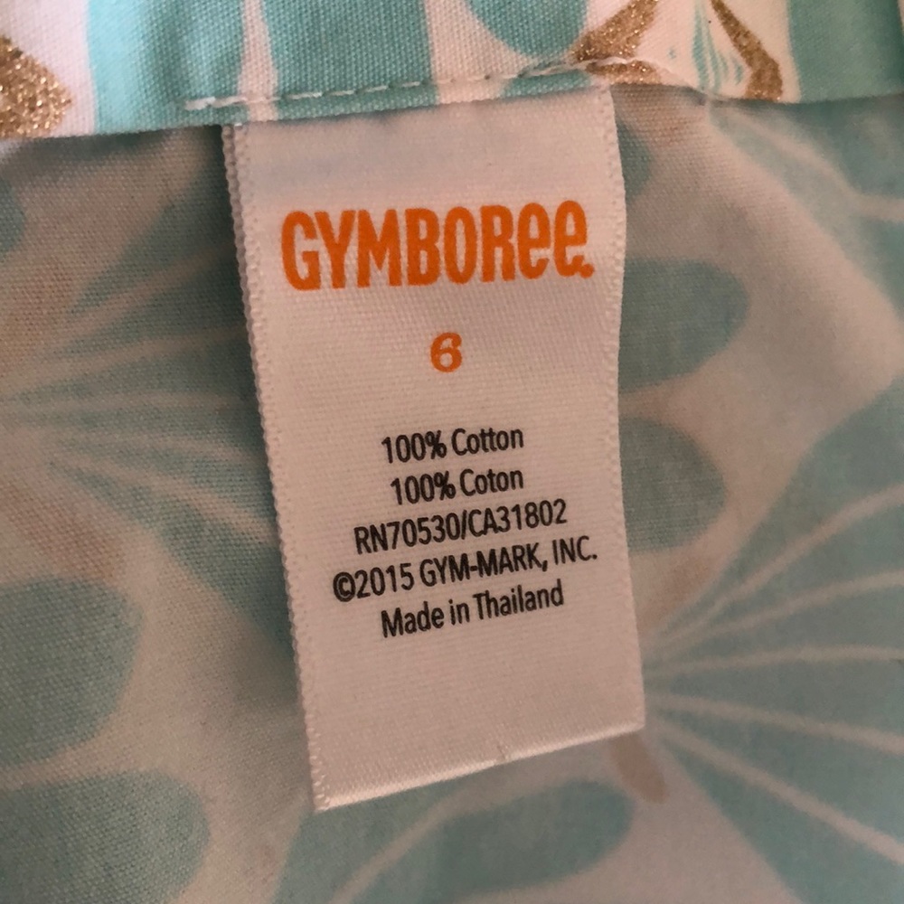 Gymboree Scallop Shell Sleeveless Shift Dress - Picture 9 of 11